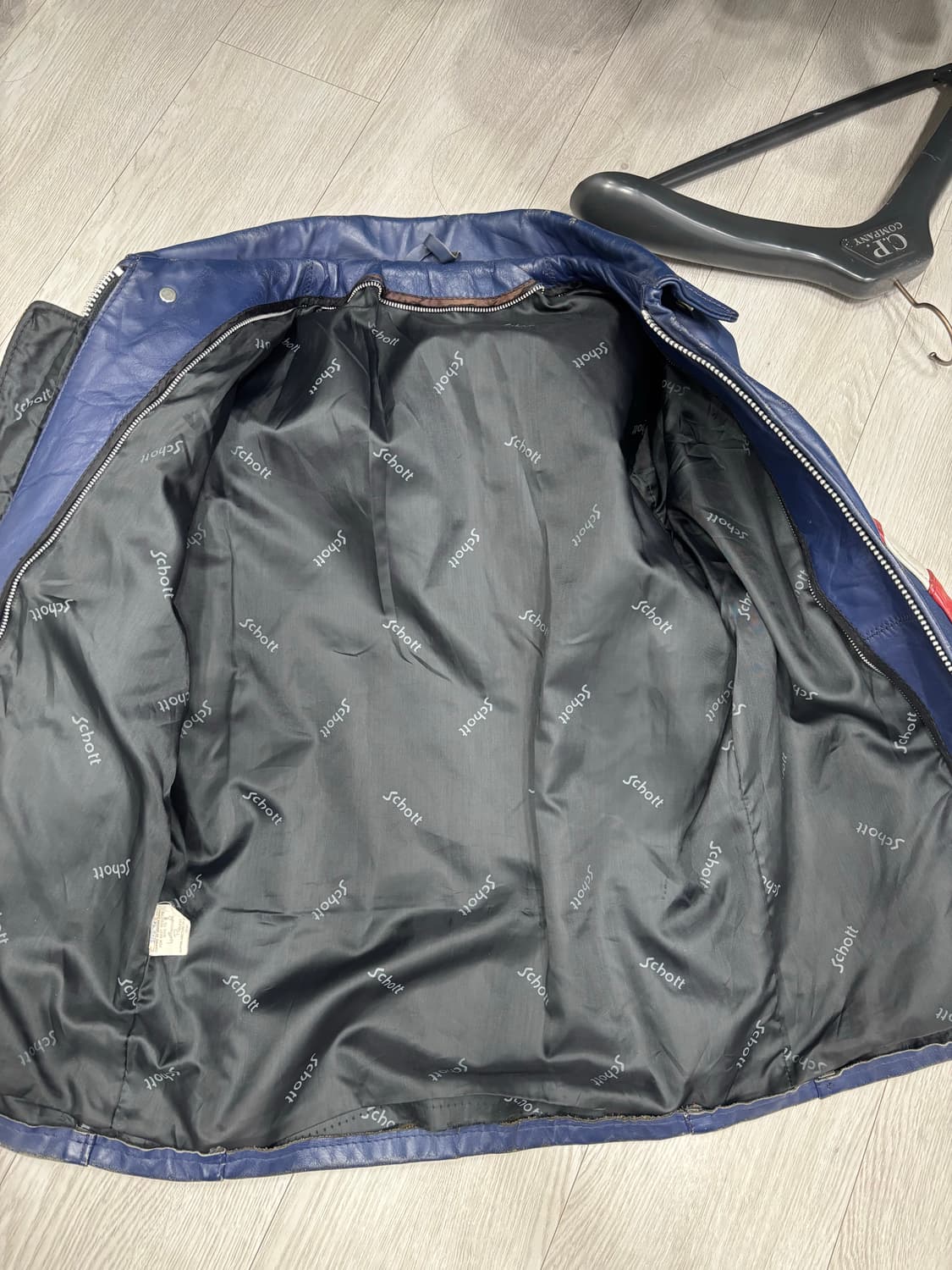 Schott cowhide leather jacket 레이싱 가죽자켓 상품이미지8