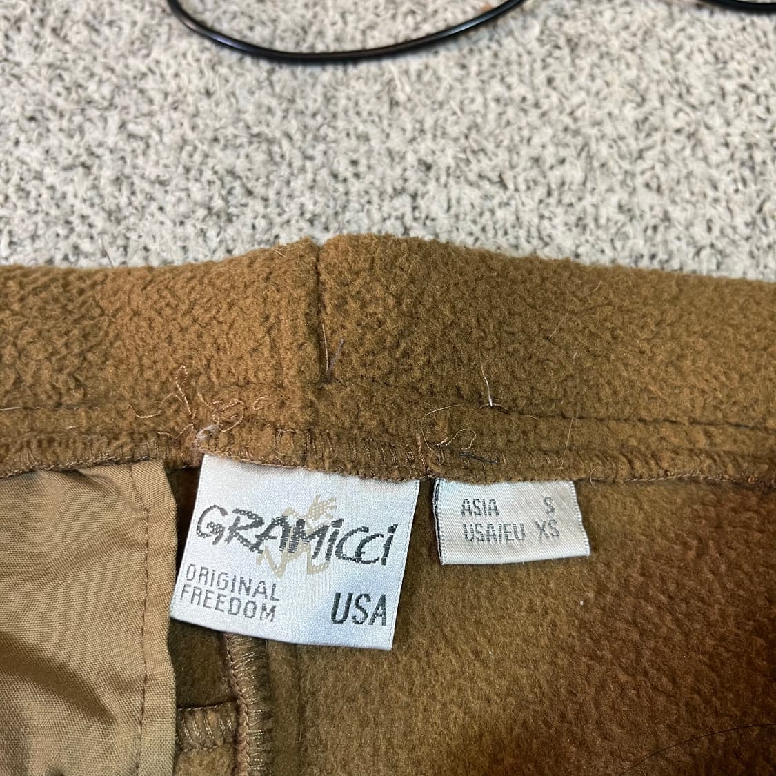 그라미치 플리스 벨티드 조거 팬츠 상품이미지5