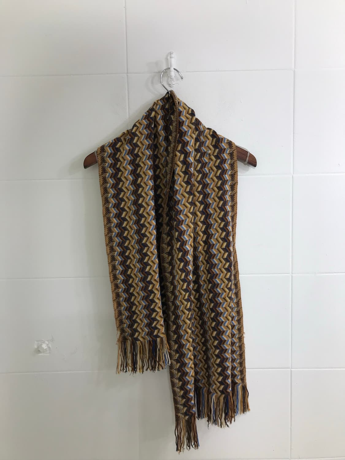 빈티지 히피 모리 카키 패딩 코디세트 상품이미지8