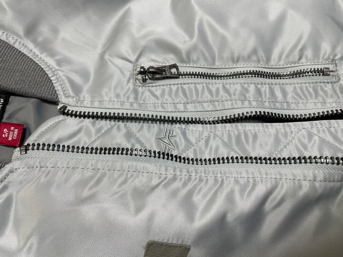 새상품) 알파인더스트리 L-2B 크롭드 젠 II 라이트 그레이 S/P 상품이미지7