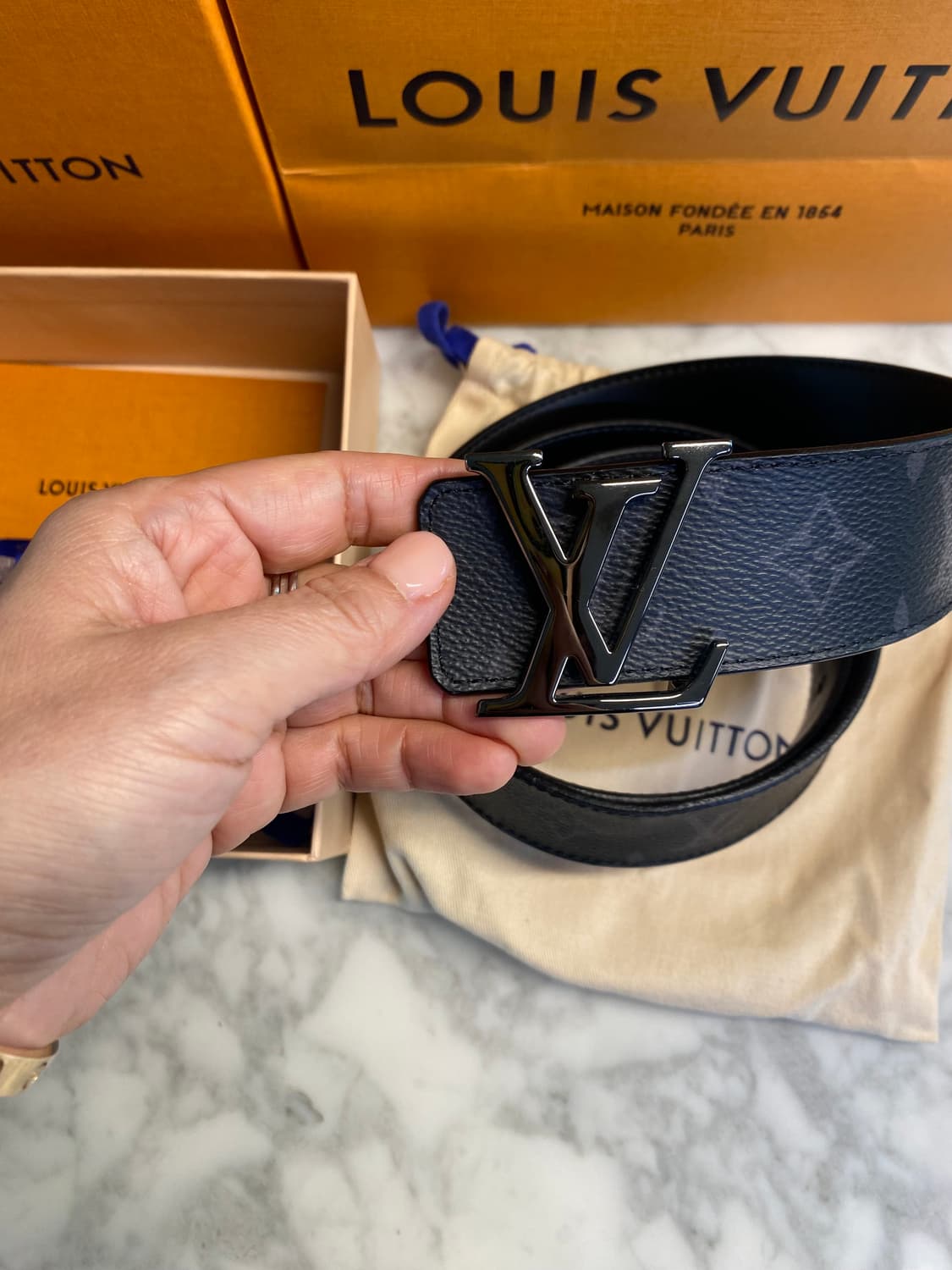 루이뷔통 모노그램 벨트 상품이미지2