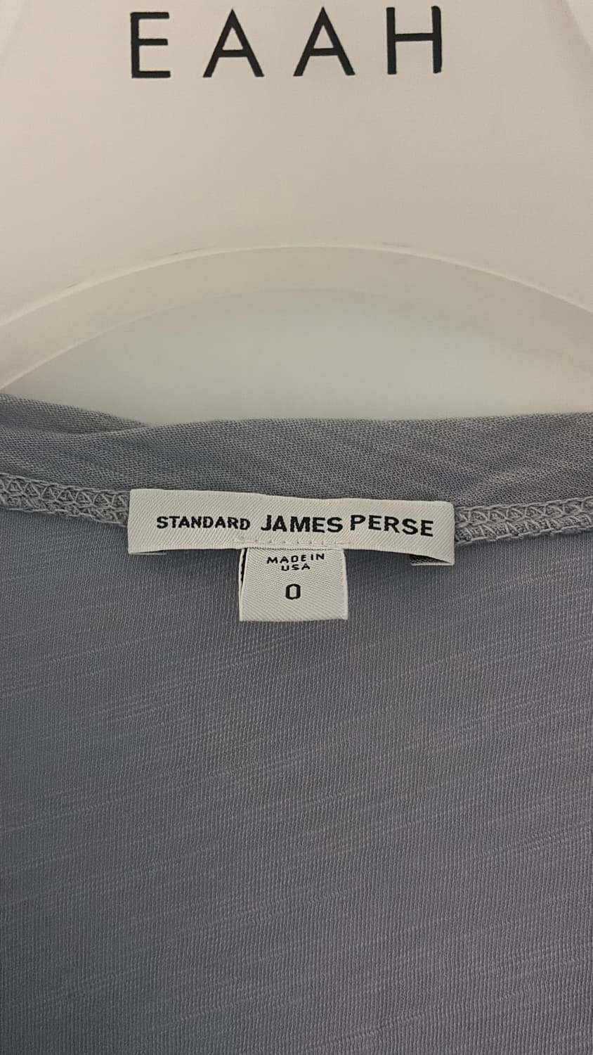 JAMES PERSE 그레이 브이넥 티셔츠 44,55 정품 상품이미지2