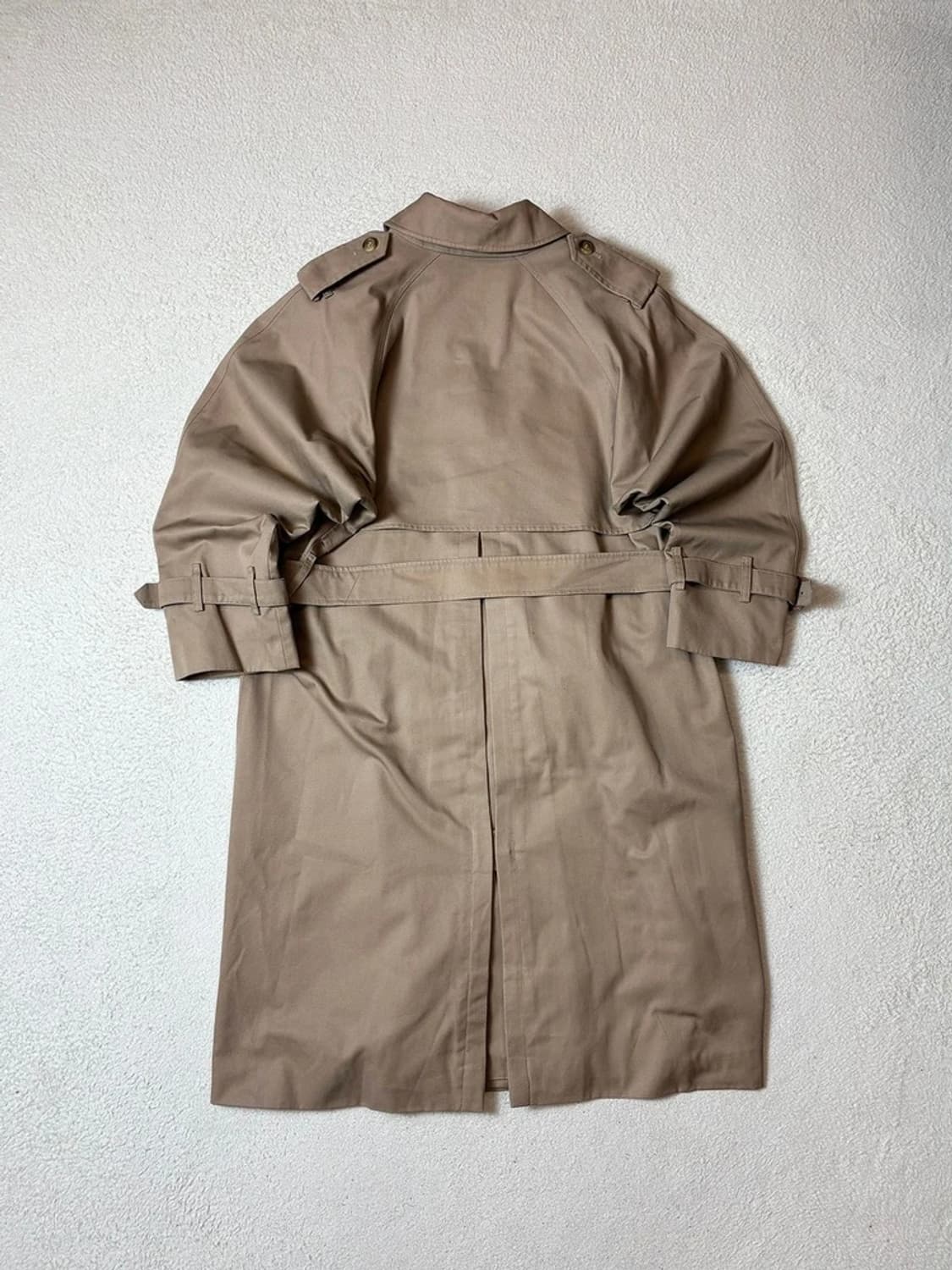 버버리 90's 견장 밀리터리 벨티드 트렌치 코트 PN7517 상품이미지5