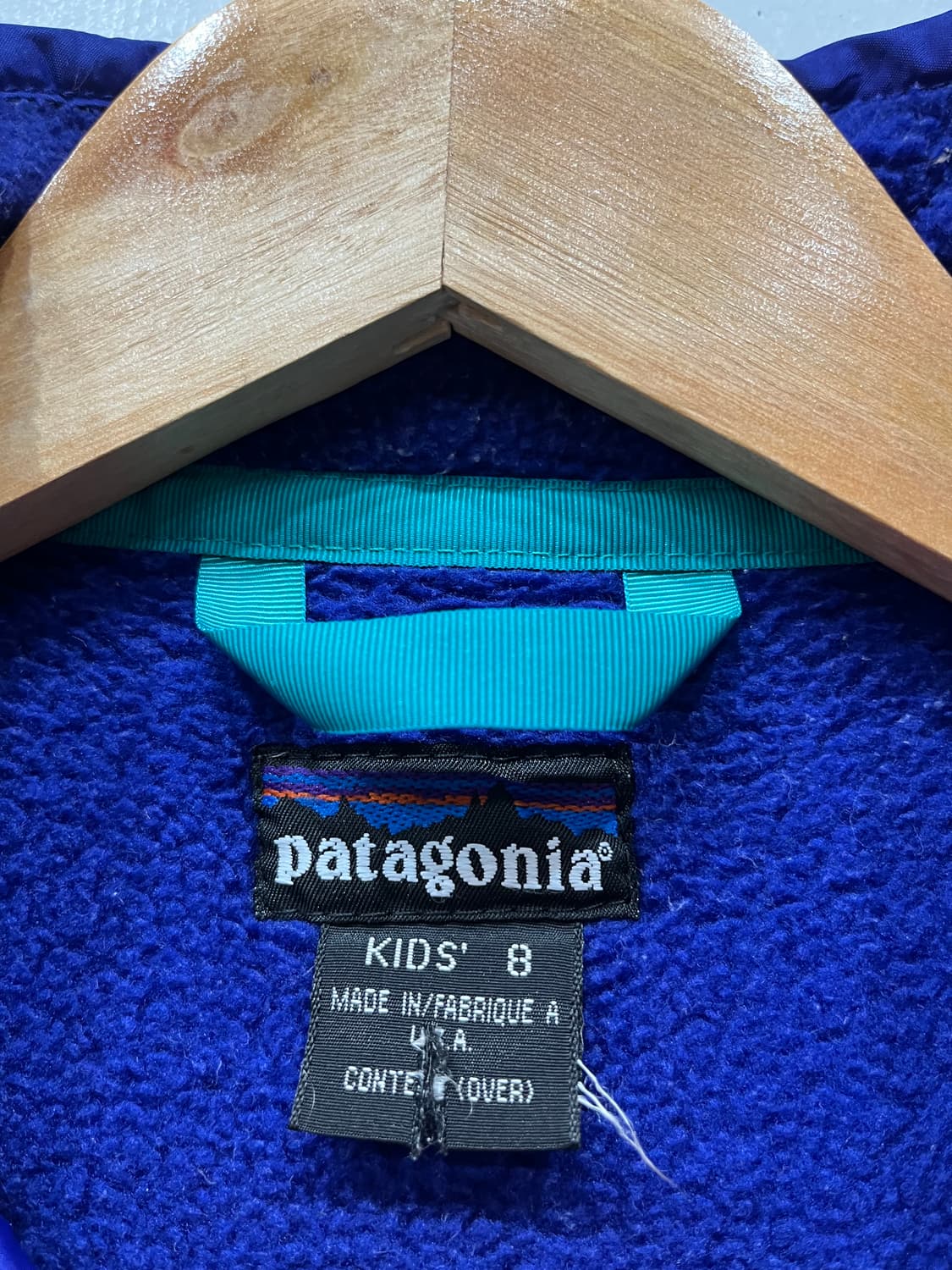 빈티지 파타고니아 키즈 후리스 자켓 Made in USA  상품이미지3