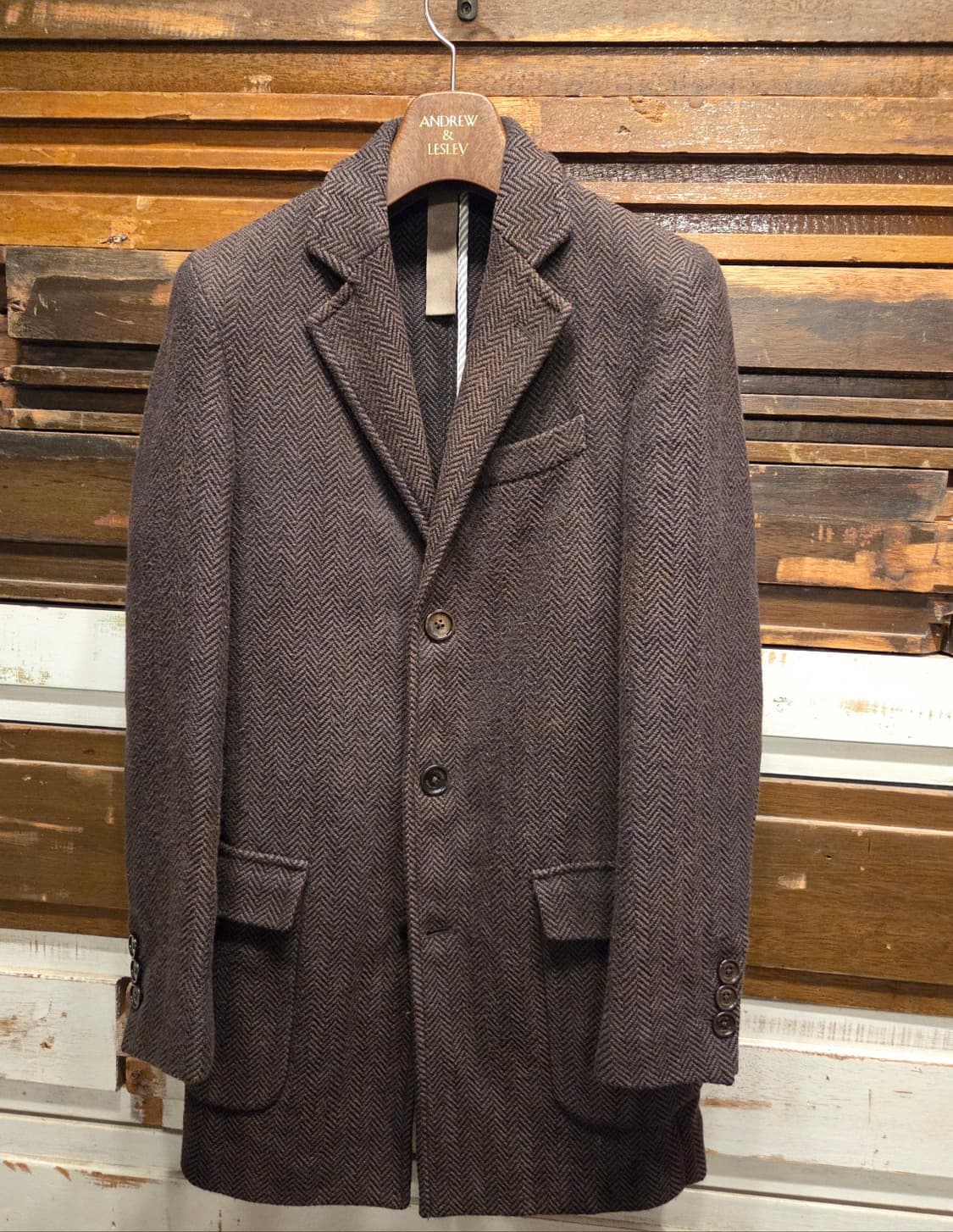 일레븐티 트위드코트 상품이미지1