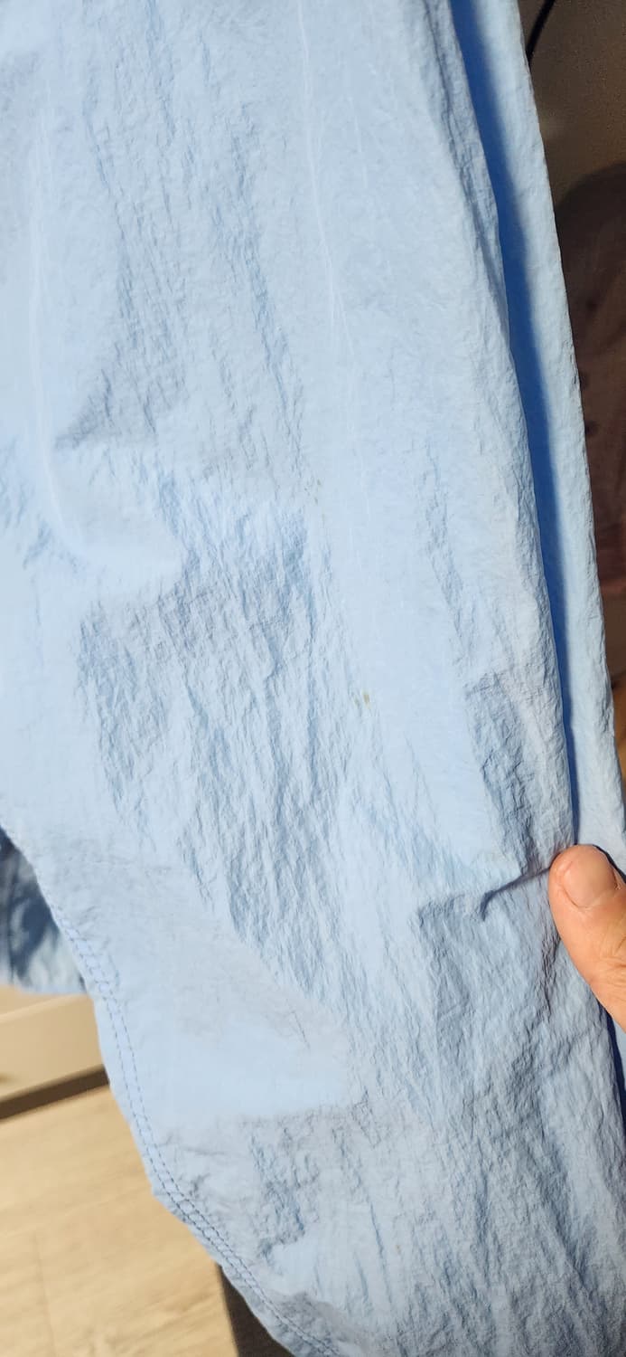 노매뉴얼 DCA NYLON SHIRTS - BLUE L사이즈 상품이미지10