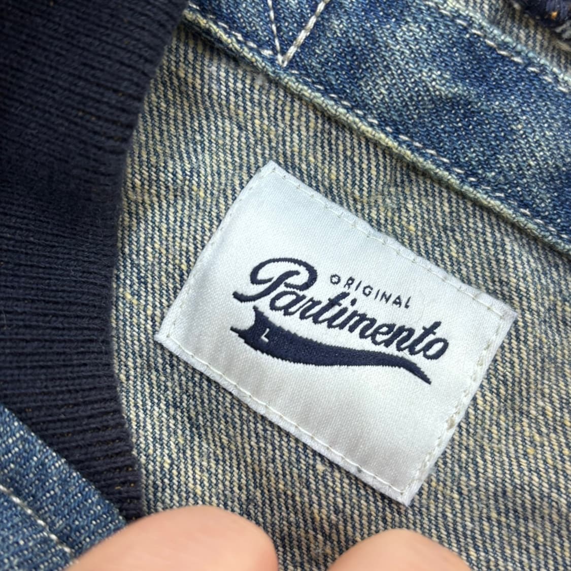 L 파르티멘토 빈티지 데님 자켓 0317E 상품이미지3