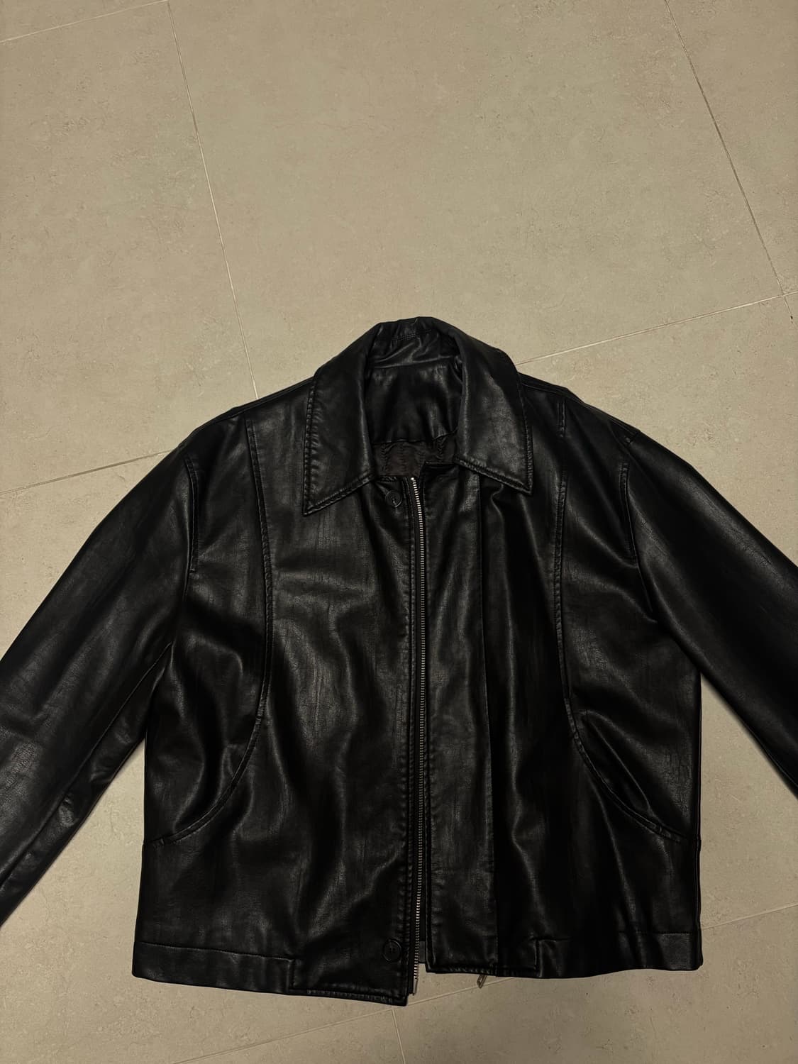 라퍼지스토어 레더자켓 상품이미지1