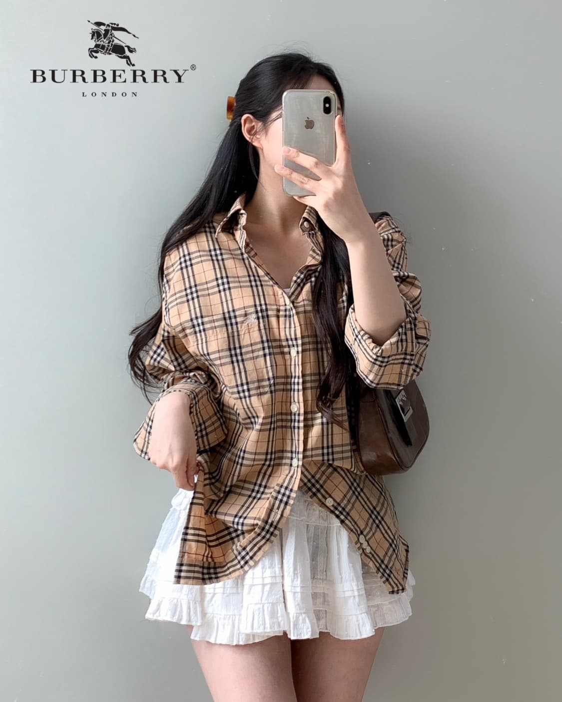 버버리 노바체크 셔츠  상품이미지2