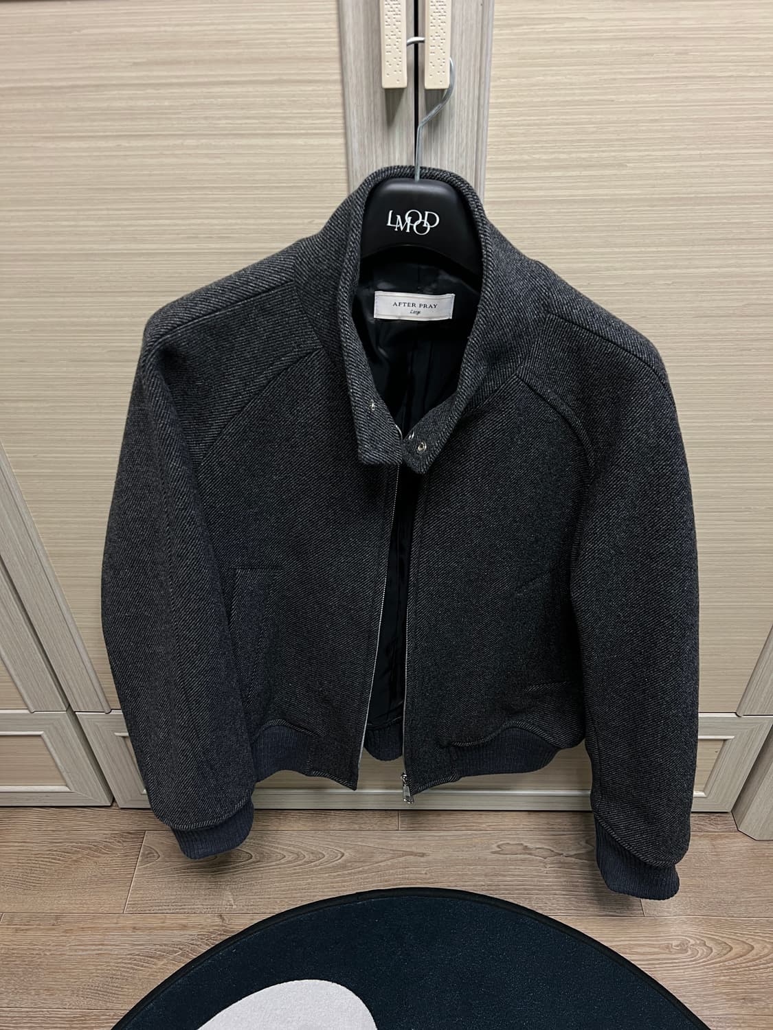 애프터프레이 리가즈 해링턴 블루종 차콜(L) 상품이미지1