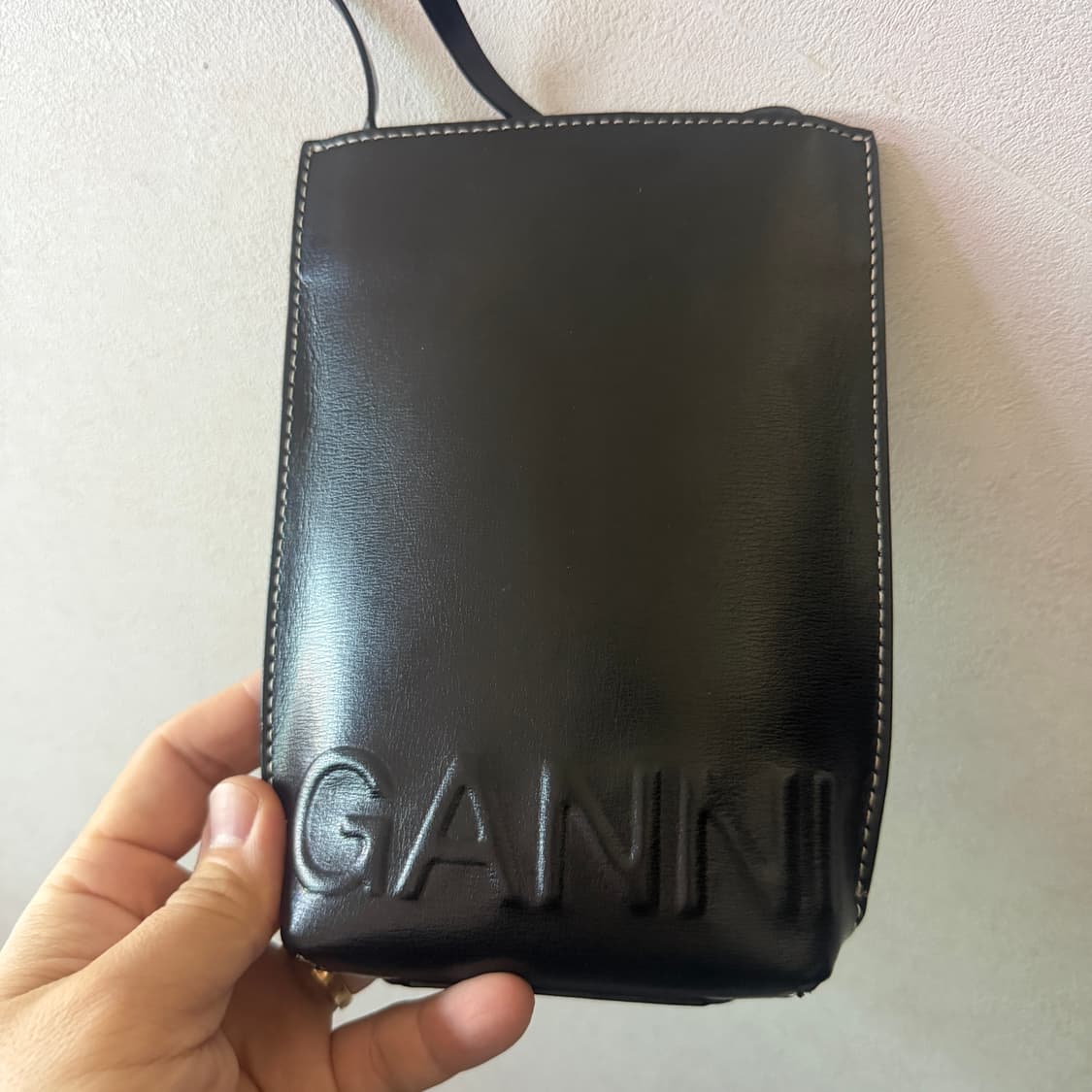 가니 미니 크로스백 블랙 상품이미지9