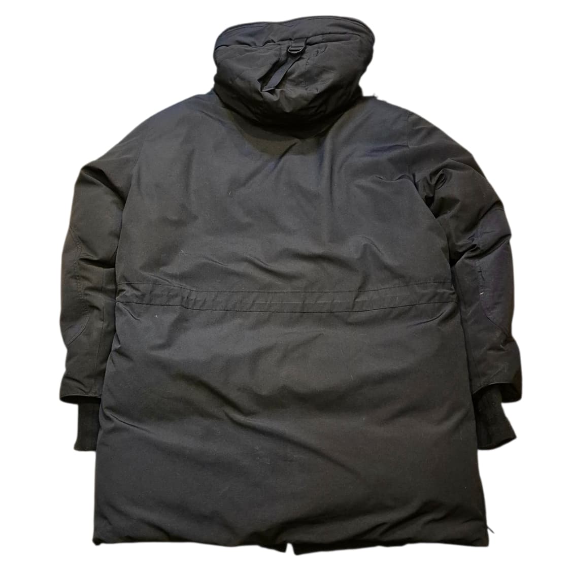 M~L(착샷잇음) 블랙 거위털 후드점퍼  상품이미지2