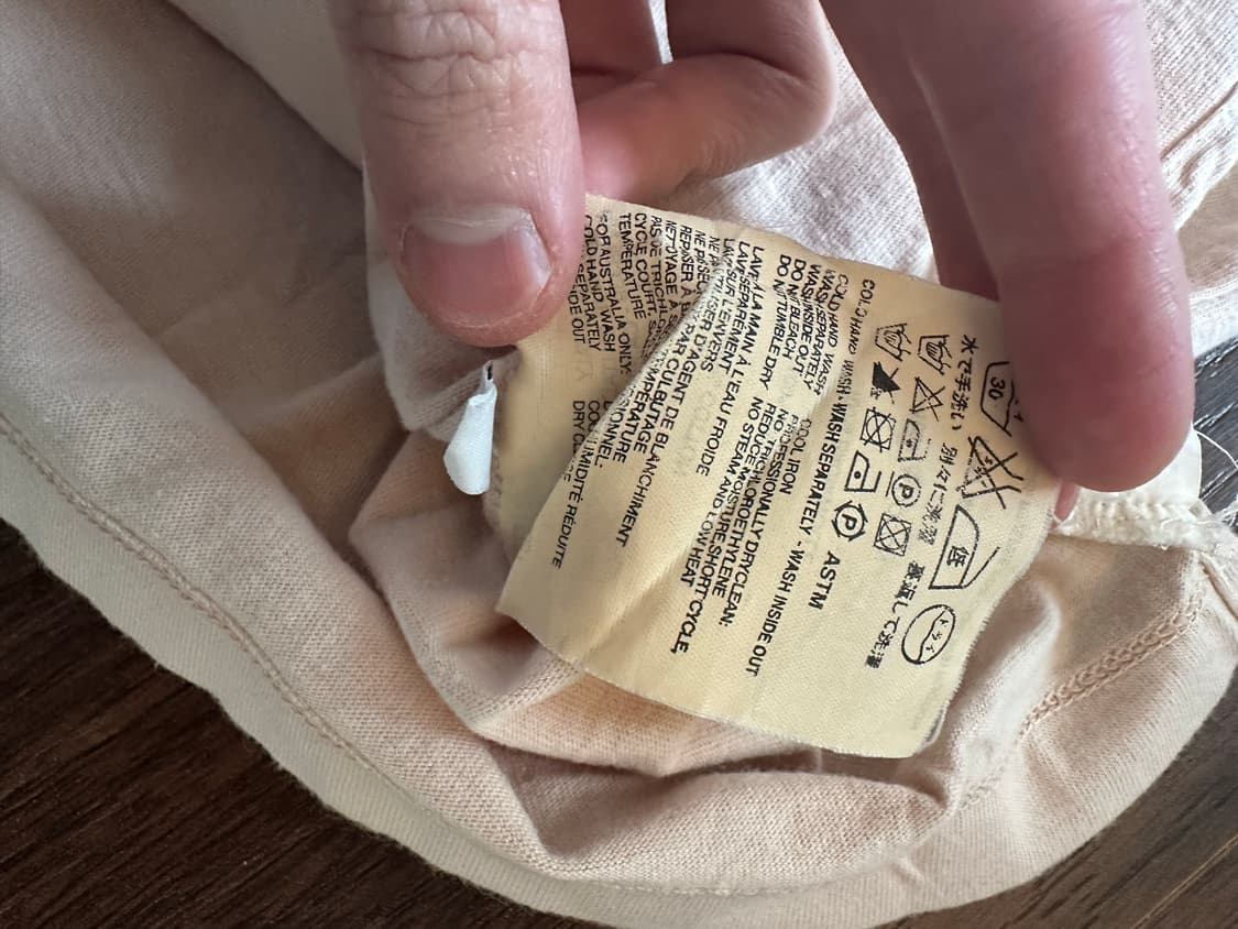 프라다 무지 티셔츠 상품이미지5