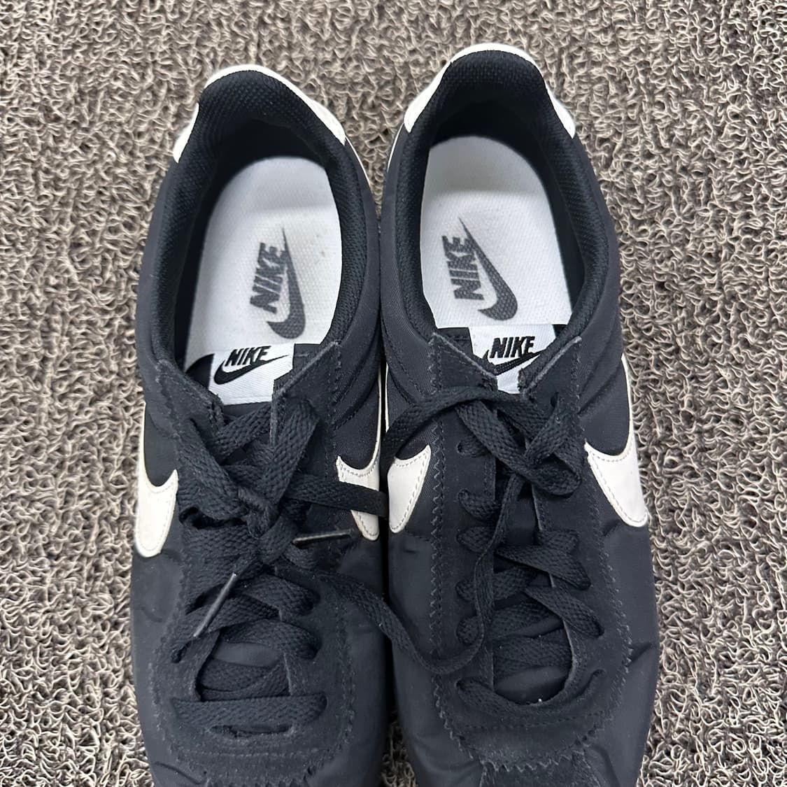 NIKE 나이키 코르테즈 스웨이드 나일론 검흰 280 상품이미지3