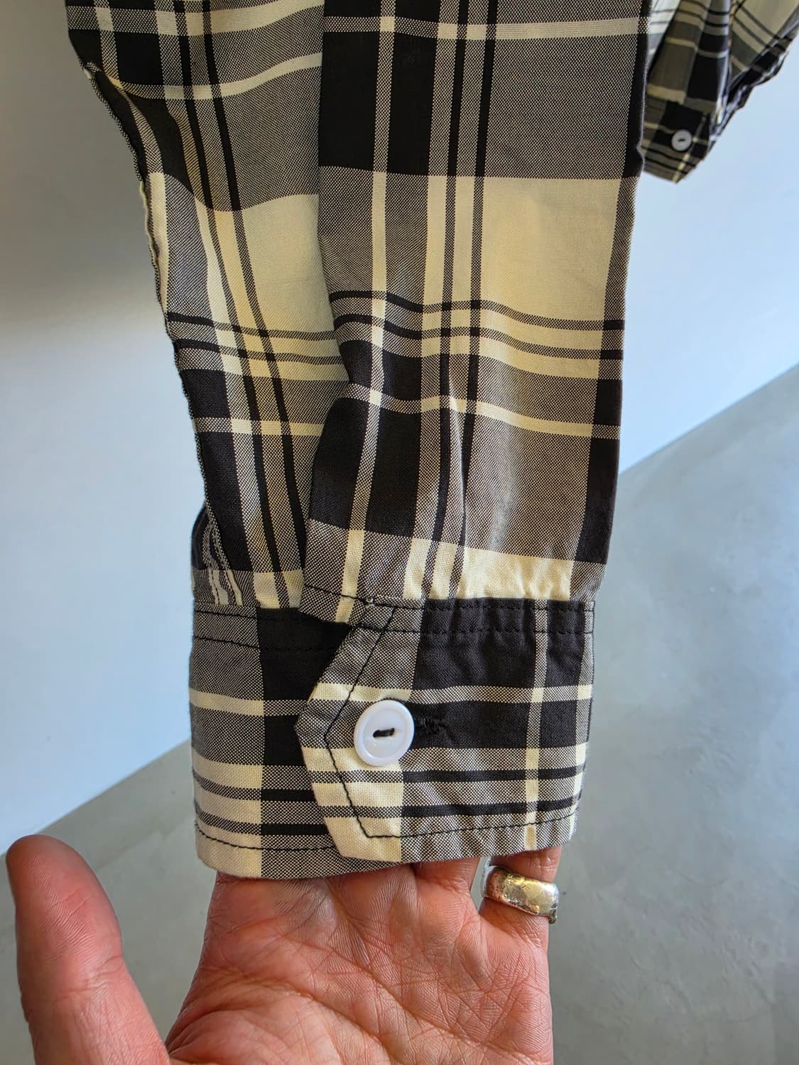 SASSAFRAS 사사프라스 체크 셔츠 상품이미지4