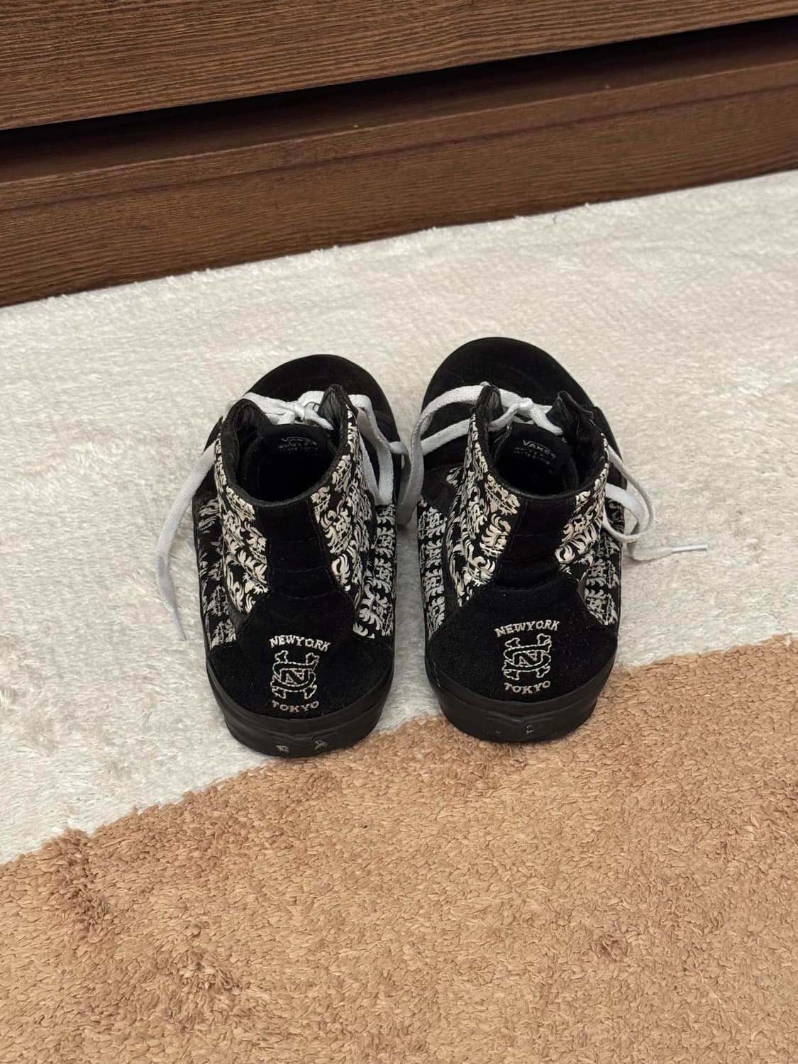 반스x슈프림x네이버후드 스케이트하이 sk8 high 상품이미지4