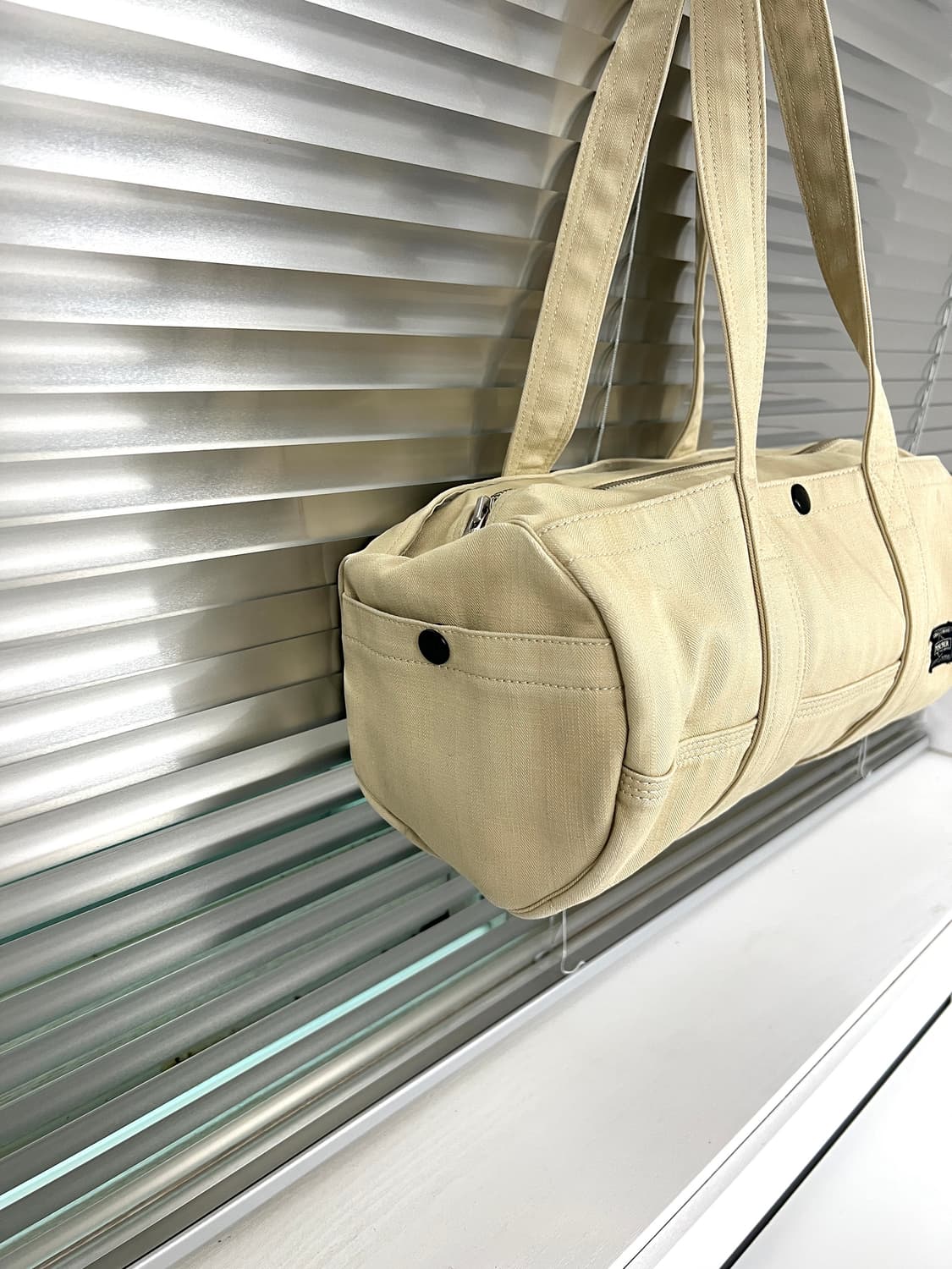 PORTER-CANVAS BOSTON BAG(Beige) 상품이미지4