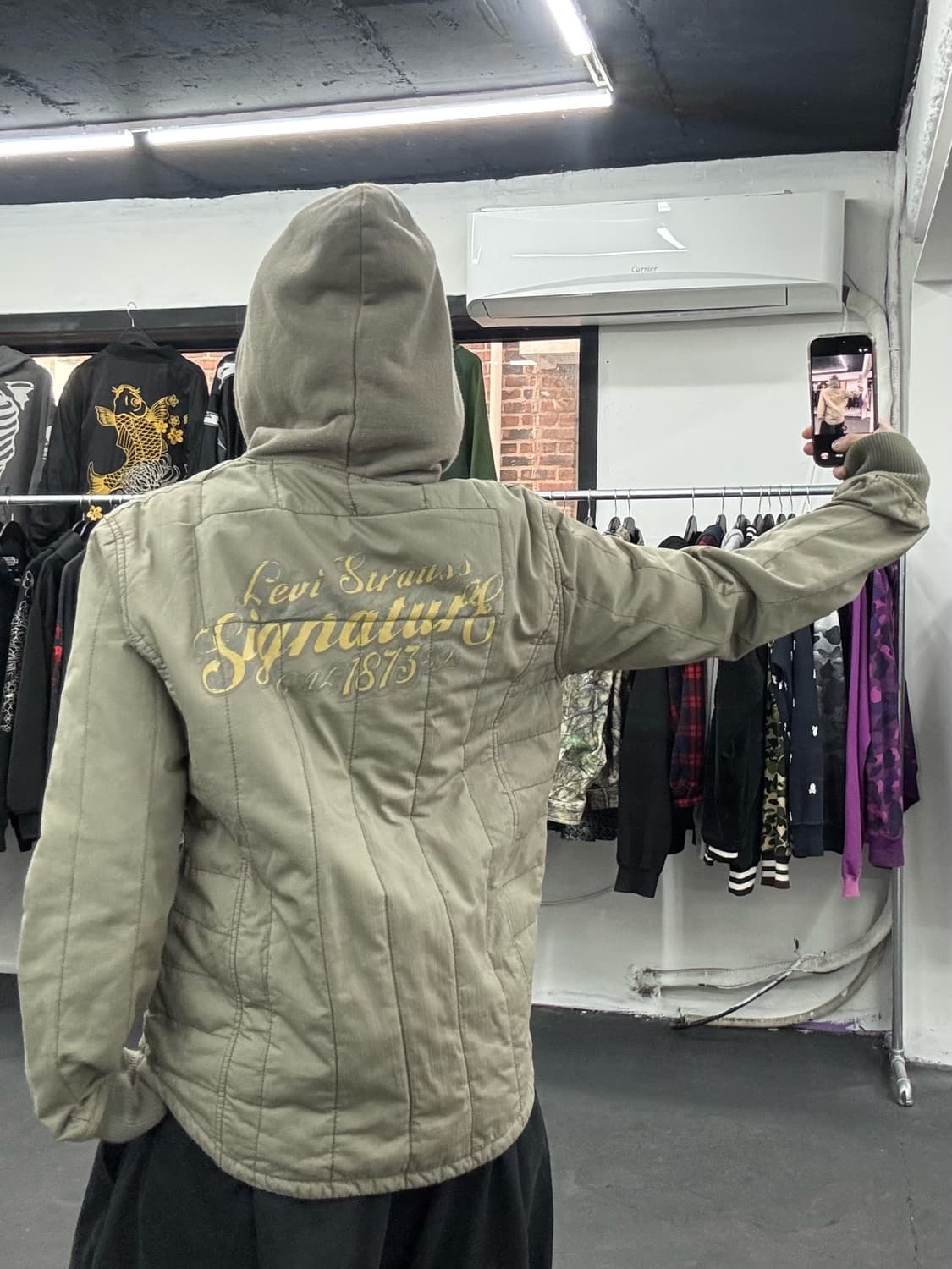 리바이스 후드 자켓 상품이미지7