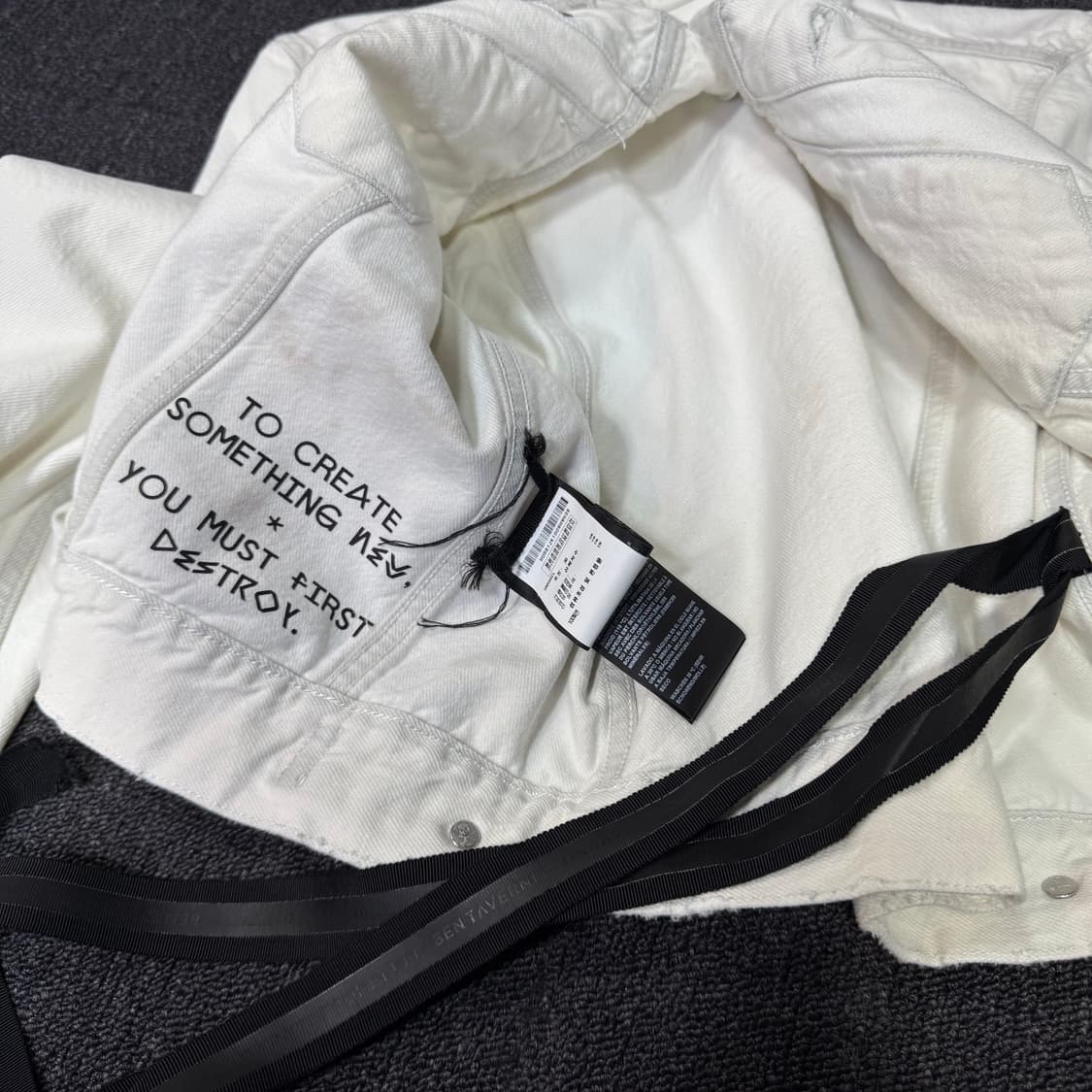 Unravel Project 언래블 프로젝트 데미지 데님 자켓 상품이미지8