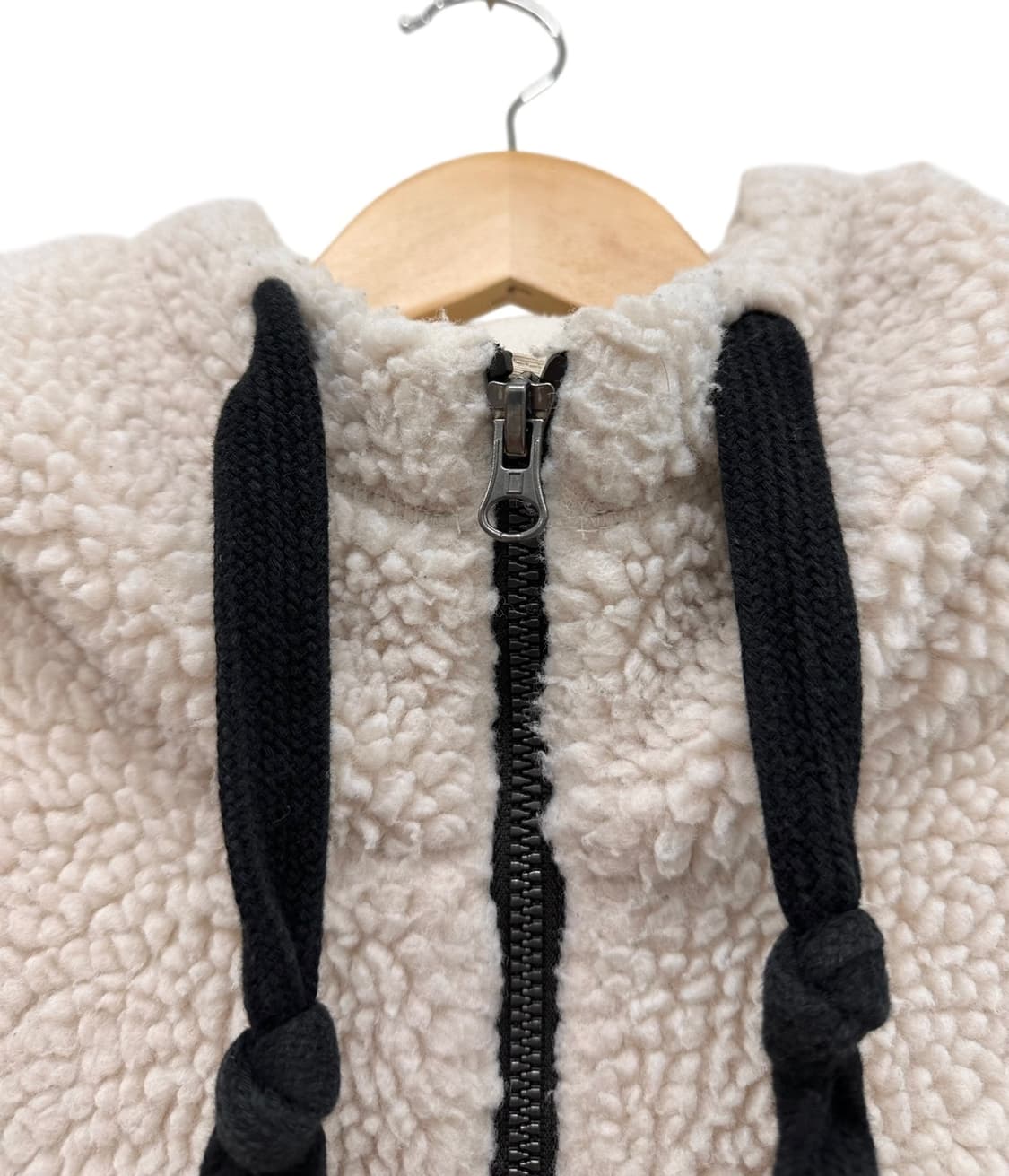 내셔널지오그래픽 뽀글이 후리스 플리스 아이보리 (2XL) 상품이미지2