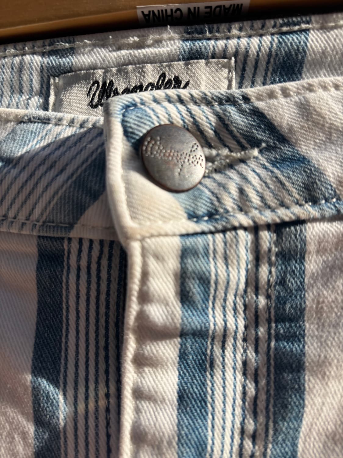 Wrangler Retro 히피 스트라이프 플레어 진  상품이미지7