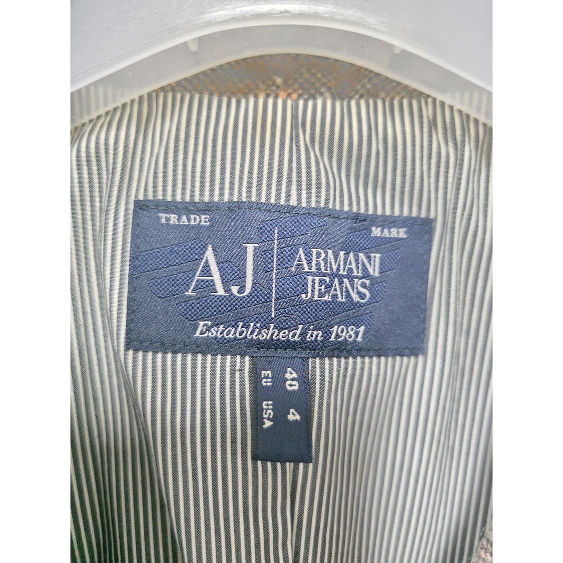 아르마니 (얼마니) 헤링본 자켓 S 상품이미지2