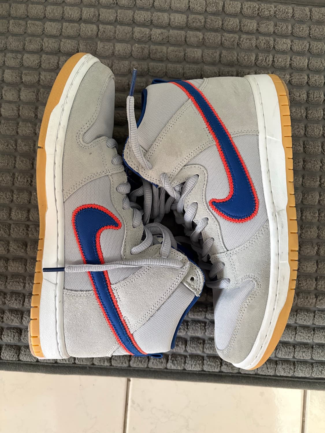 나이키 SB 덩크 하이 프리미엄 러쉬 블루 앤 팀 오렌지 270 상품이미지1