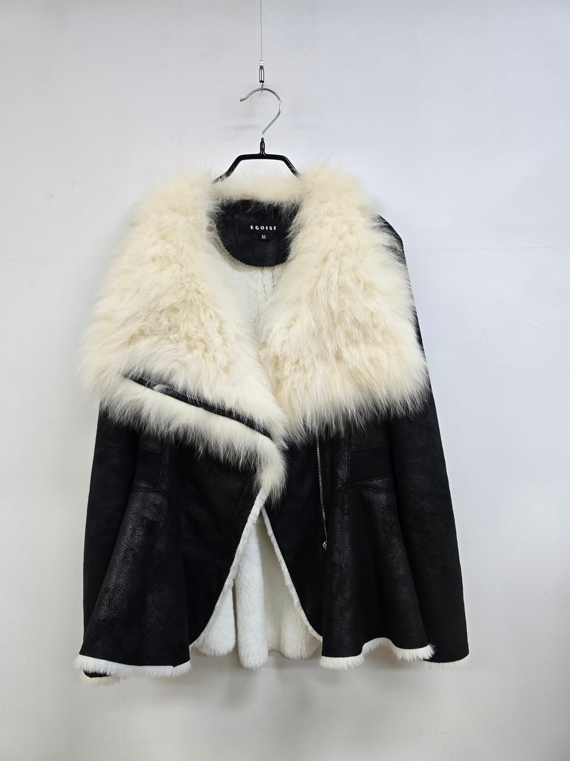 에고이스트 폭스퍼 무스탕 집업 자켓 상품이미지1