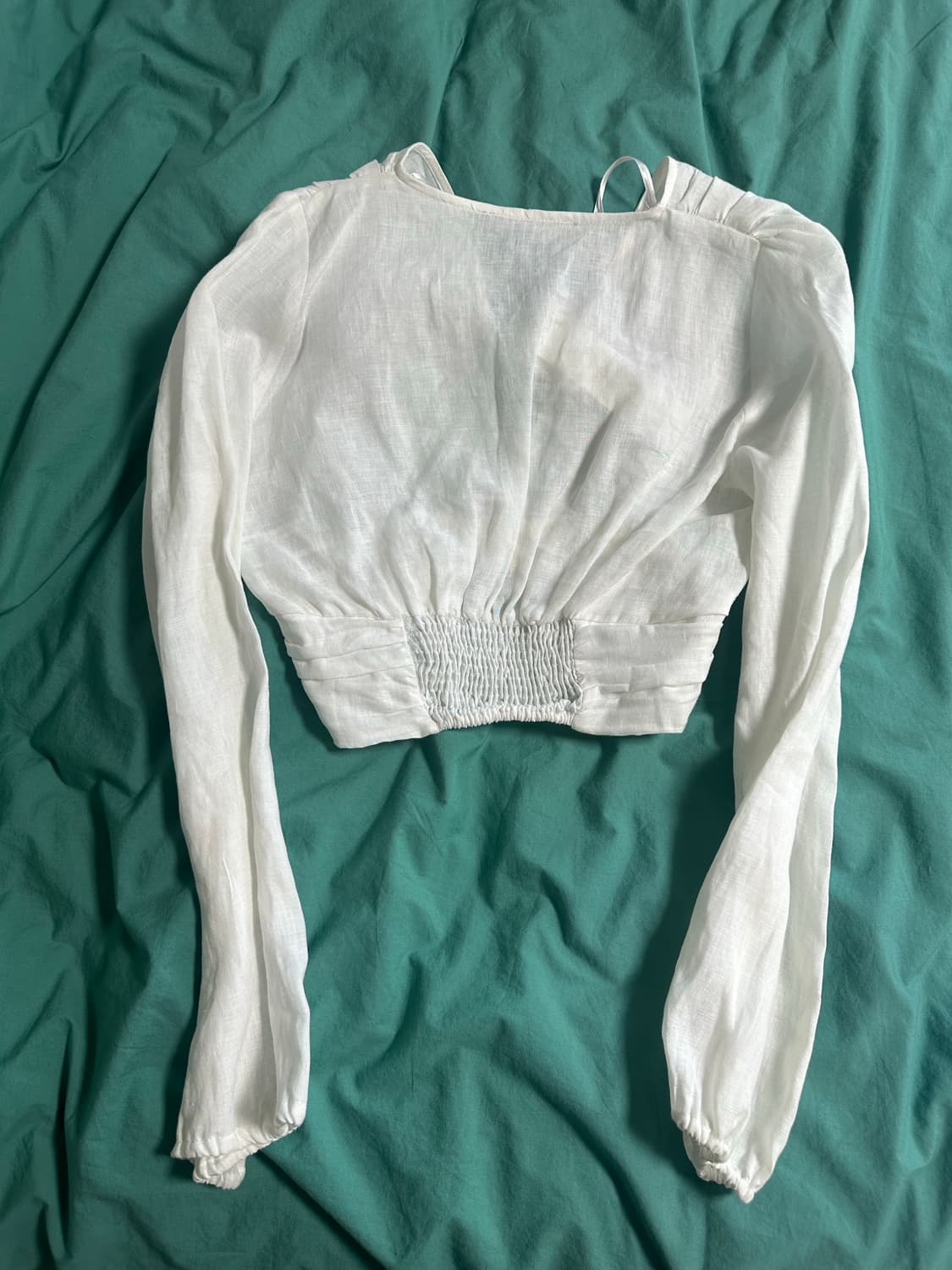 자라 린넨 블라우스 (새상품) 상품이미지3