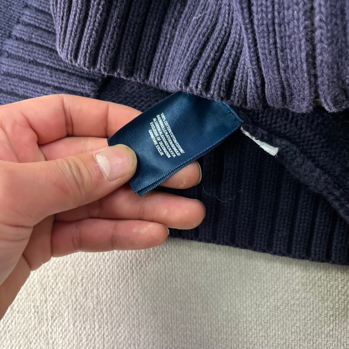 95 폴로랄프로렌 빅포니 니트 풀집업 상품이미지4