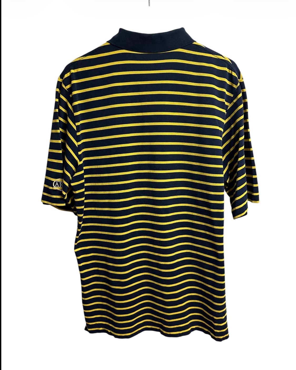 폴로 랄프로렌 골프 네이비 스트라이프 코튼 반팔 카라티셔츠 L size 상품이미지5