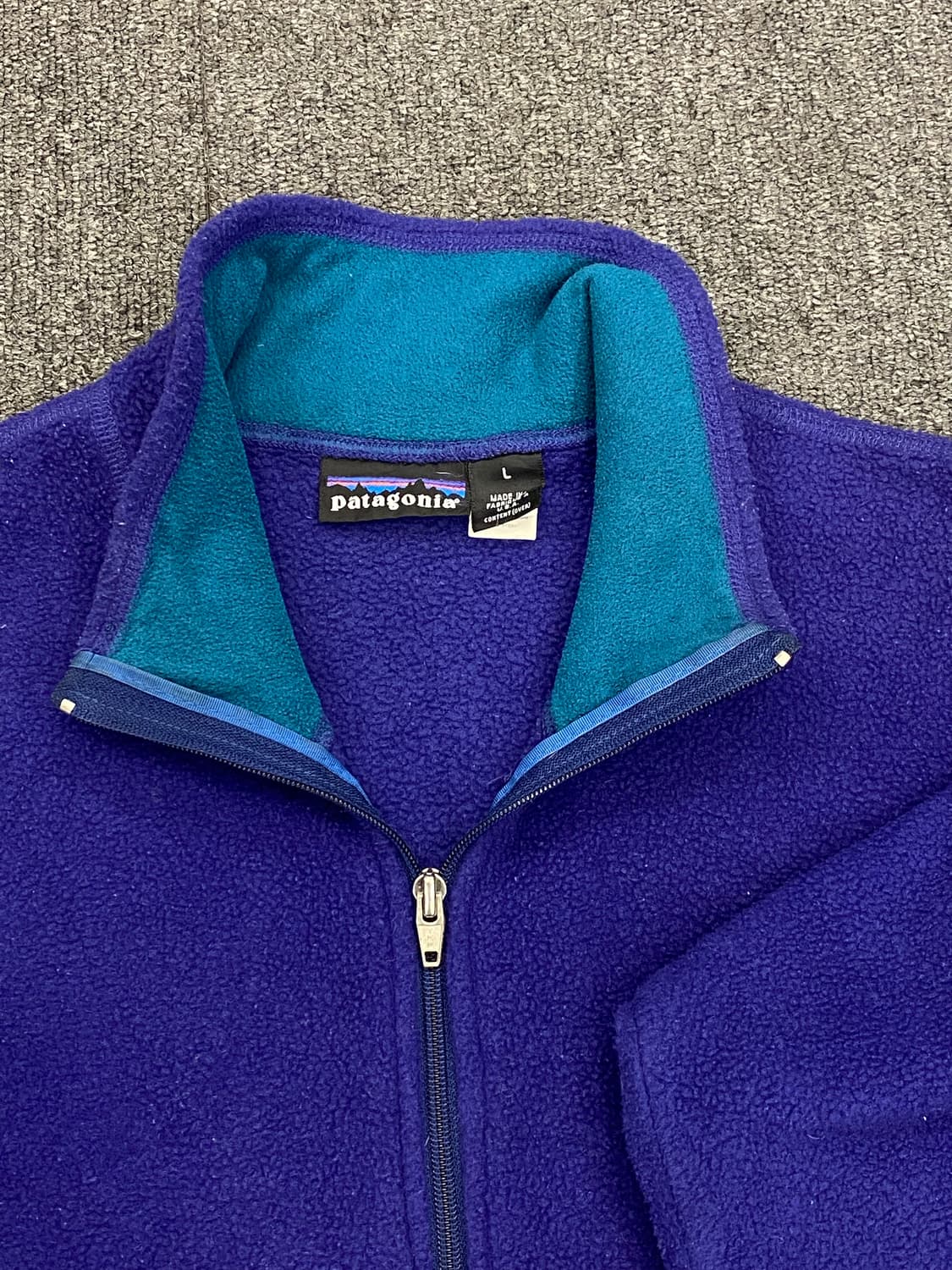 90s Patagonia 파타고니아 플리스 집업 (no snow)  상품이미지6