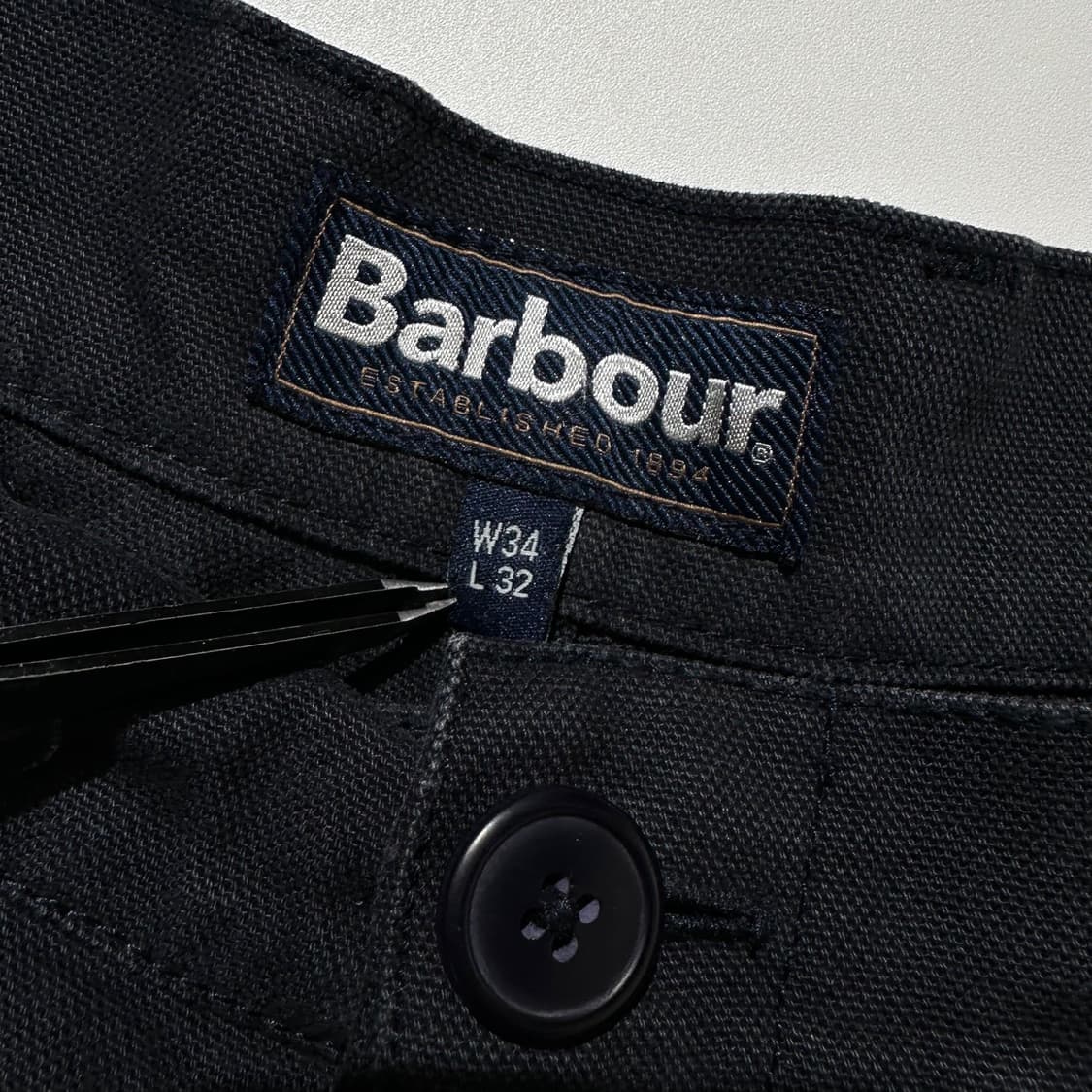 24ss 바버 더블니 카펜터 워크 팬츠 상품이미지4