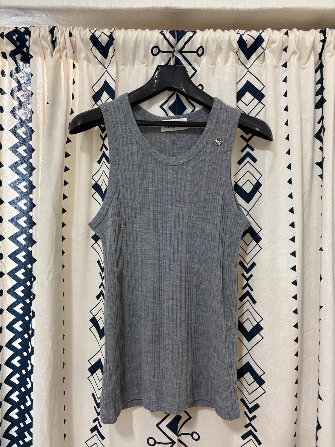 렉토 울 블렌드 리브드 슬리브리스 상품이미지2