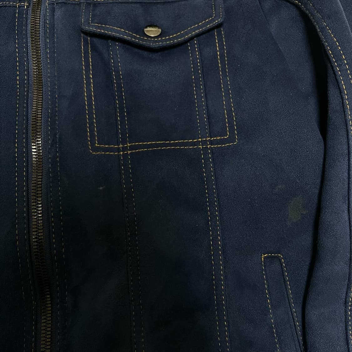 자라 스웨이드 포켓 블루종 자켓 상품이미지7