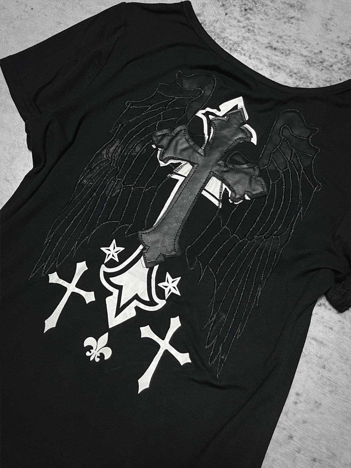 punk detail graphic t  상품이미지5