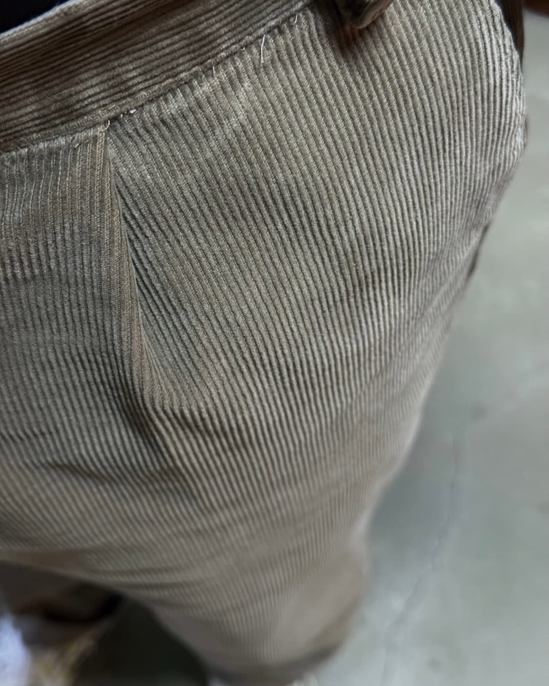 90‘s 로렌 랄프로렌 투턱 코듀로이 앤드류 팬츠 34 상품이미지10