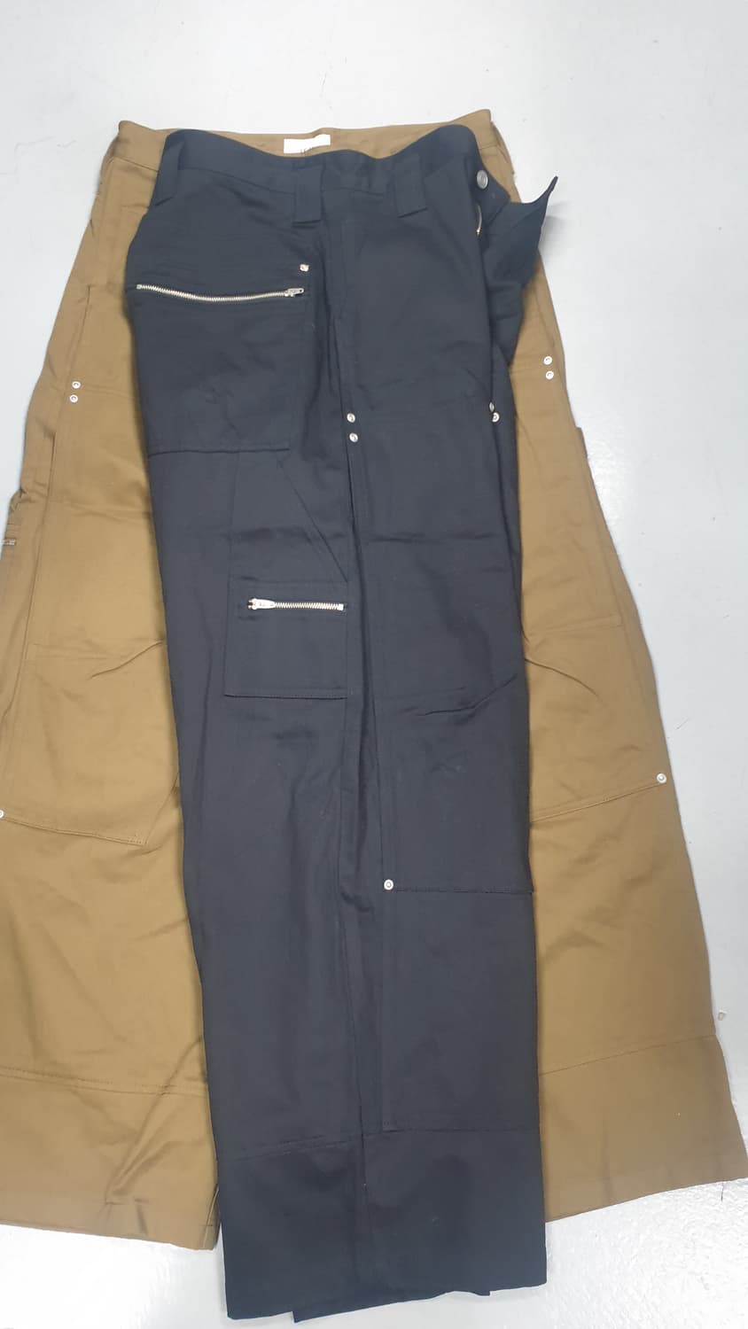 IEY 카펜터 팬츠 블랙/겨자색  M 상품이미지8