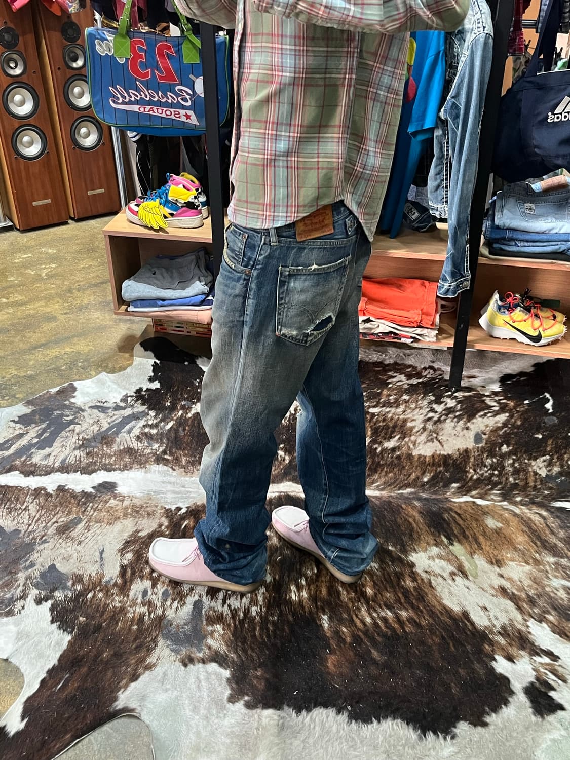 90's LVC 702-XX Made In Japan Selvedge 상품이미지5