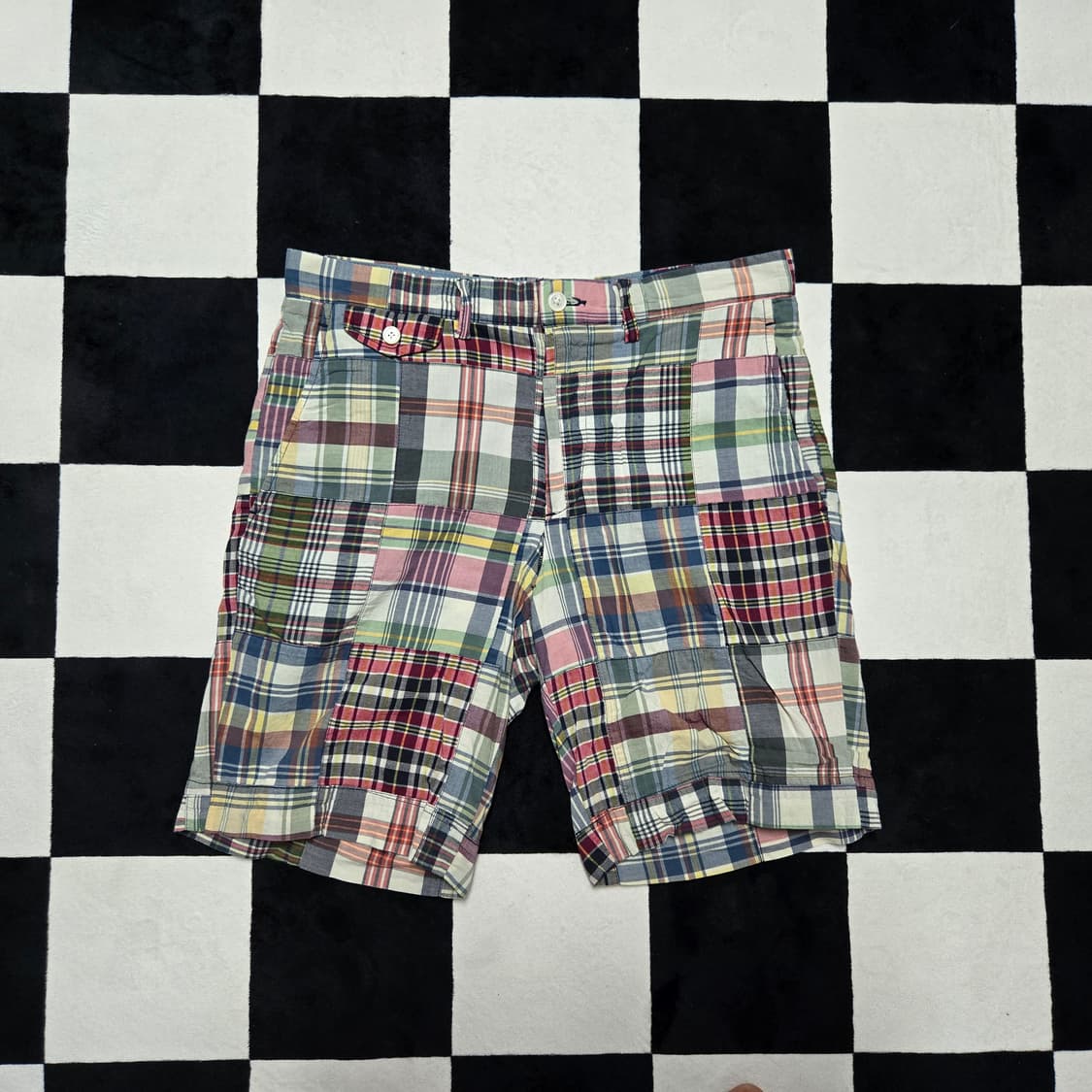 29 폴로랄프로렌 마드라스 패치워크 반바지 상품이미지1
