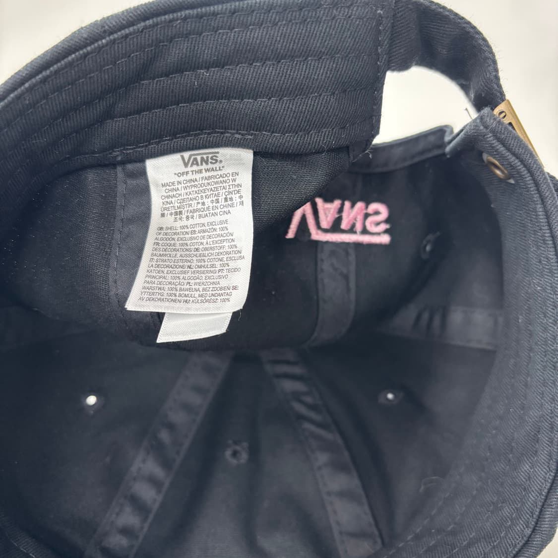 Peaches. x Vans 'Pink Logo' (BK) 상품이미지4