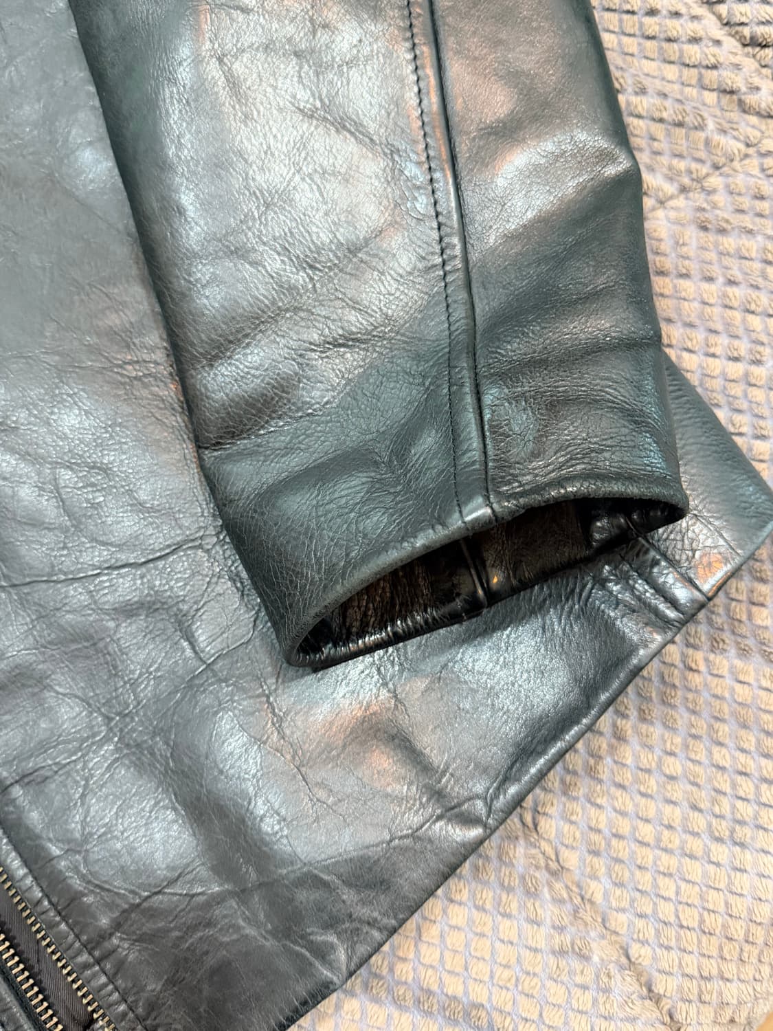 올드갭 풀집업 레더자켓 s 상품이미지2