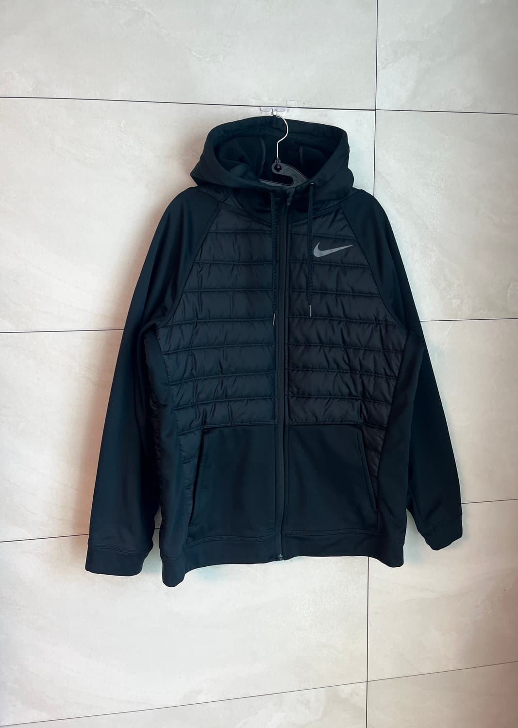 [2XL] 나이키 스우시 에어 경량 후드집업 블랙 상품이미지2