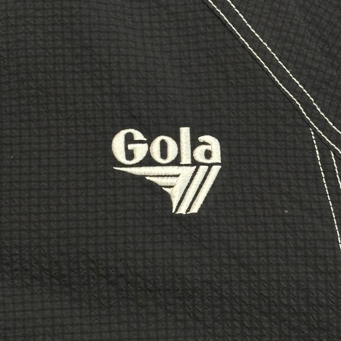 GOLA seersucker 아노락 반팔티 블랙 L 상품이미지2