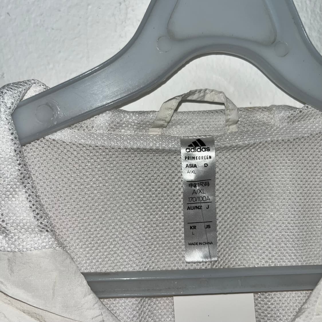 Adidas white windbreaker 상품이미지6
