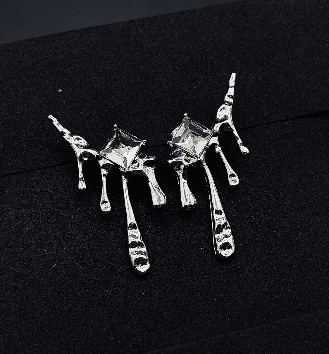 pcr053 Gummy tear drop ear ring 상품이미지3