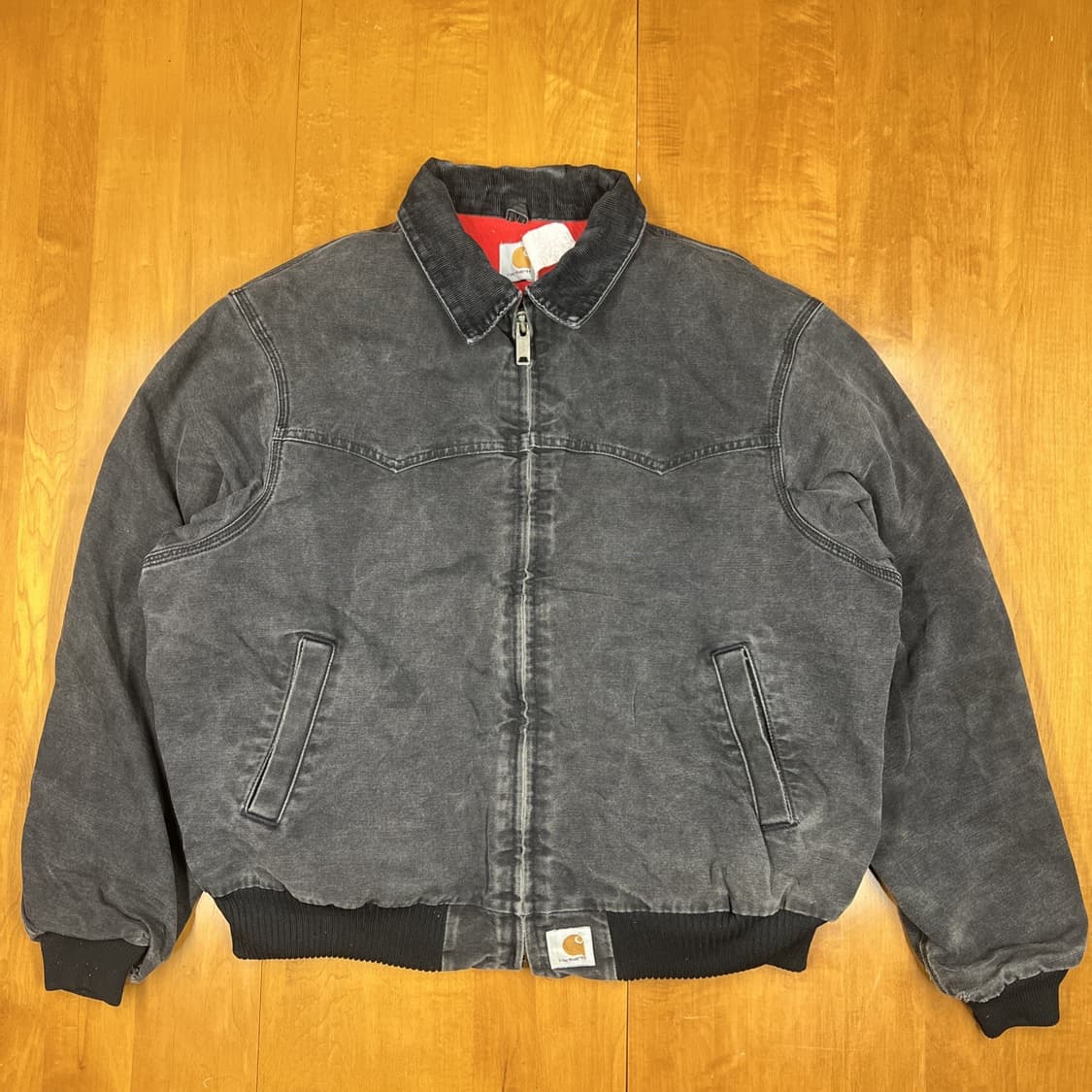90s 칼하트 JQ2105 디트로이트 자켓 블랙 상품이미지1