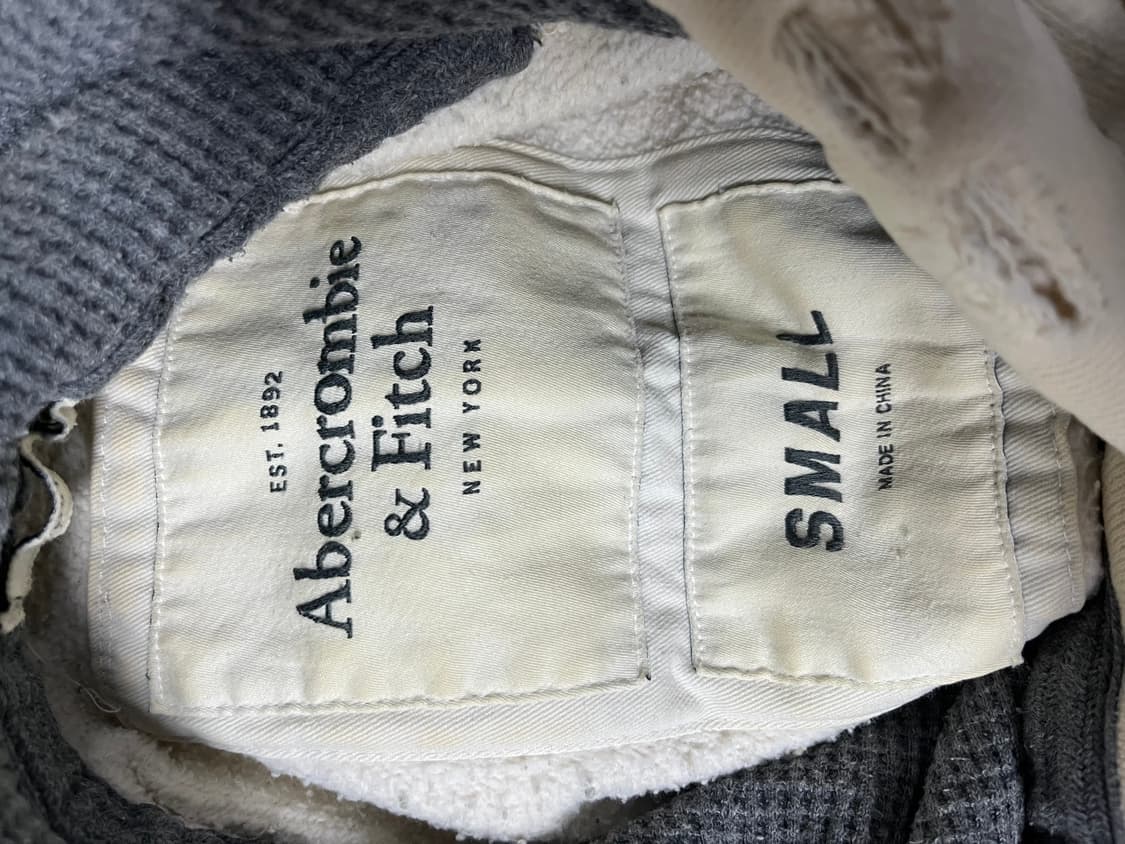 아베크롬비 빈티지 화이트 후드티 상품이미지7