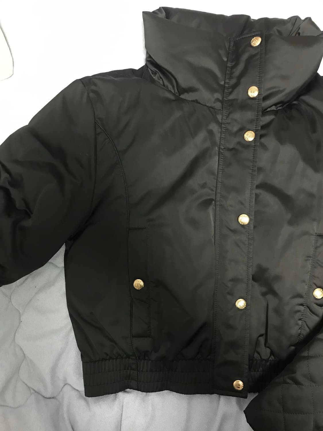 미스치프 크롭 패딩 2018FW 상품이미지5