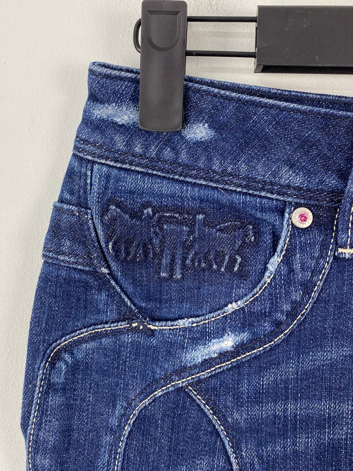 리바이스 레이디스타일 하트패턴 데님 스커트 26 상품이미지4